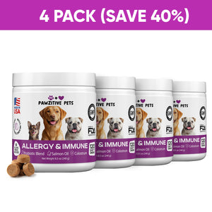 Dog Allergy & Immune Support – 4 Pack