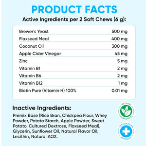 Chewable Flea and Tick Prevention for Dogs – 120 Soft Chews