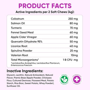 Dog Allergy & Immune Support – 120 Soft Chews